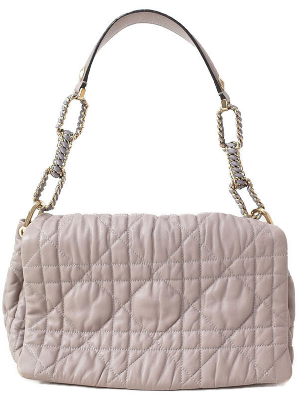 Christian Dior Cannage Quilted Shoulder Bag